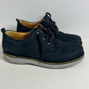 Samuel Hubbard Hubbard Free Shoes Mens 10 M Blue Navy Nubuck Leather Comfort